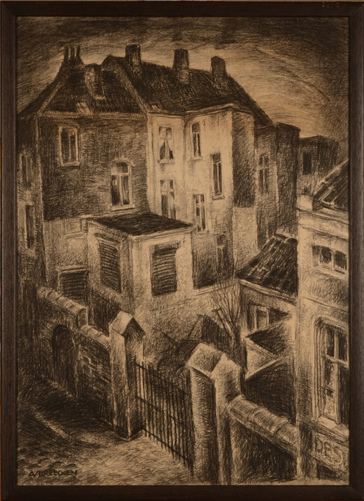 Achiel Vereecken — the drawing in its modern frame