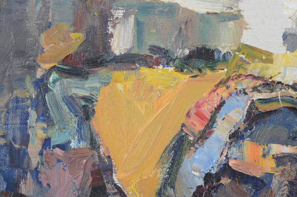 Georges Steel — Detail of the technique used