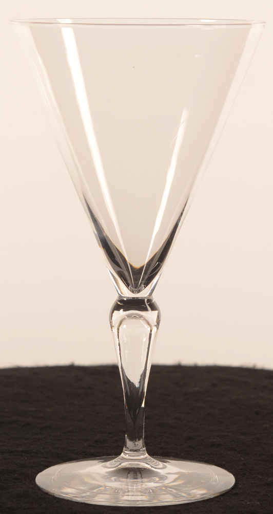 Val Saint-Lambert Chanteclair 175 — Val Saint-Lambert, verre en crystal a degustation Chantecler de 175 mm