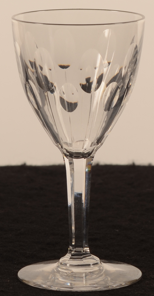 Val Saint-Lambert Nestor taille Hamlet 100 — Val Saint-Lambert, model Nestor tailleHamlet, verre en cristal, hauteur 100 mm