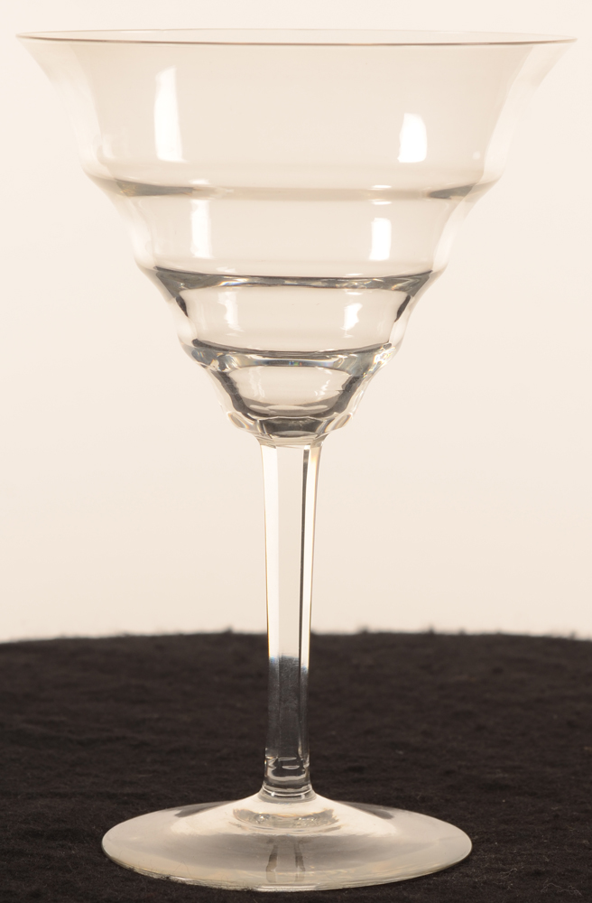 Val Saint-Lambert, model Nuit St-Georges 145 — Val St-Lambert, modele Nuit St-Georges, verre en cristal, hauteur 145 mm