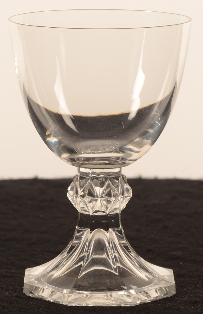 Val Saint-Lambert Yale 106 — Val St-Lambert, modele Yale, verre en cristal, hauteur 106 mm