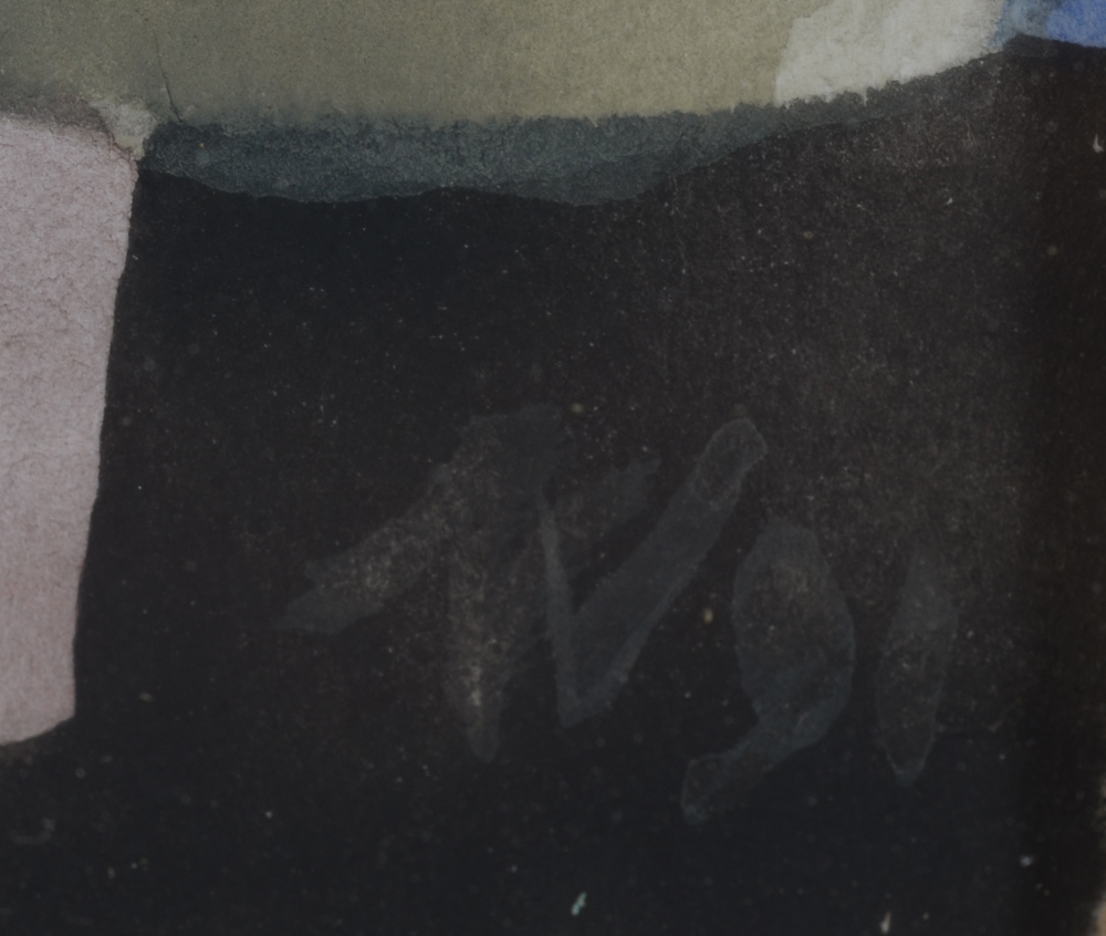 José Vermeersch — Monogram signature and date, bottom right