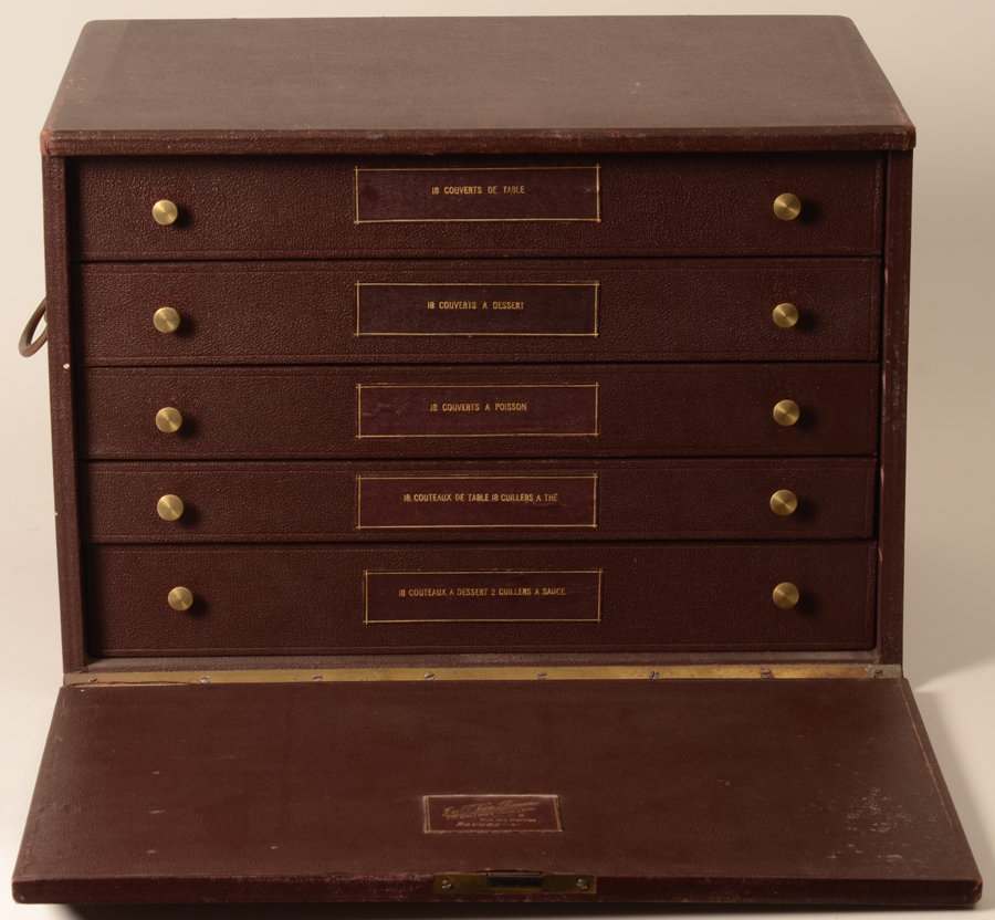 Wolfers Freres — The original storage box of the set