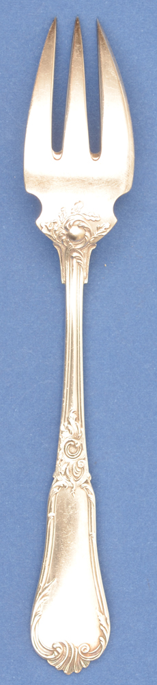 Wolfers Freres 201 Regence — Back of the silver cake fork