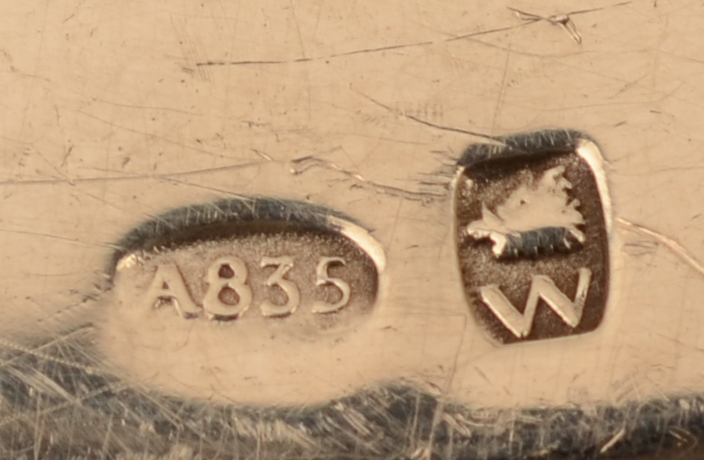 Wolfers Frères S.A — <p>Alloy mark and makers mark of the object</p>