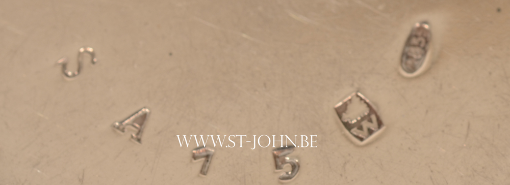 Wolfers Freres — Detail of the mark and serial number on one of the salts