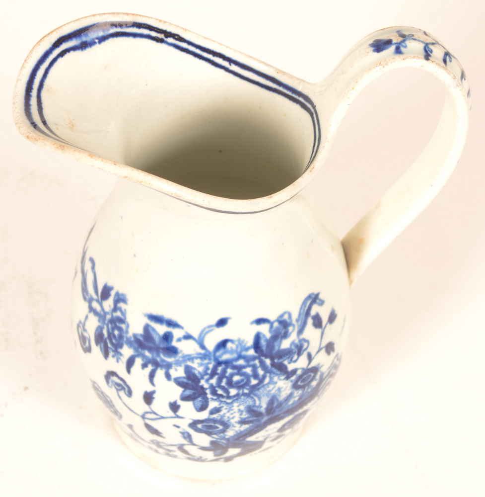 18th century Worcester porcelain  — ?milk jug