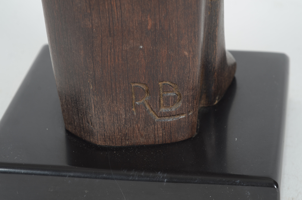 Roger Bracke — Monogram signature at the back