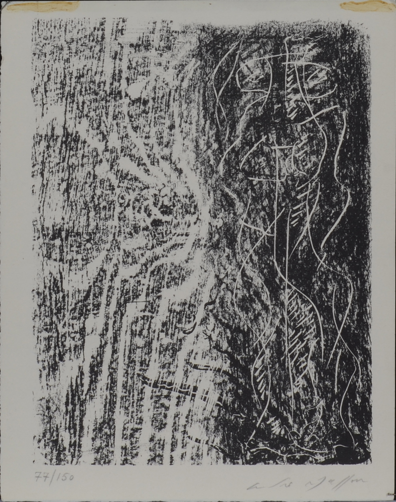 André Masson — lithographie justifiée et signée en crayon par l'artiste