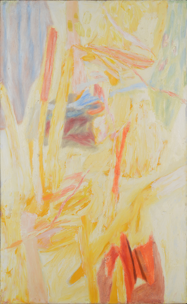 Pierre Vlerick — Oeuvre abstraite de 1962, signée et datée au dos
