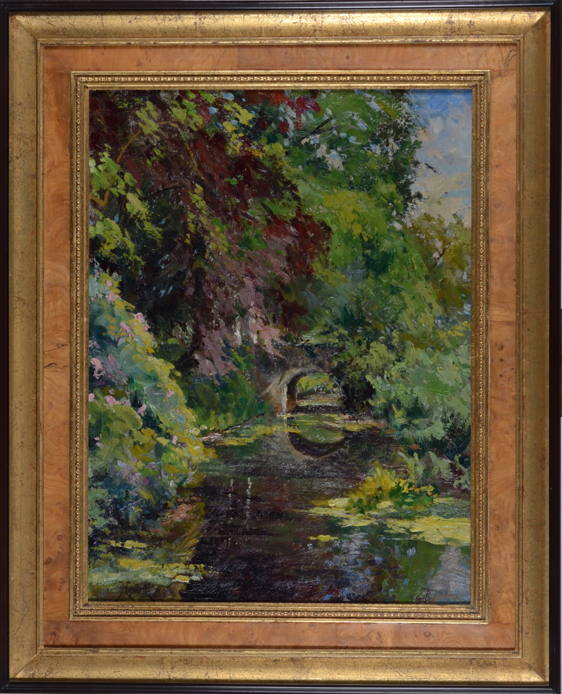 Joseph Roger Caspeele — the painting in its modern frame
