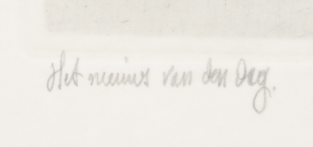 Jules De Bruycker — Title in Dutch bottom left