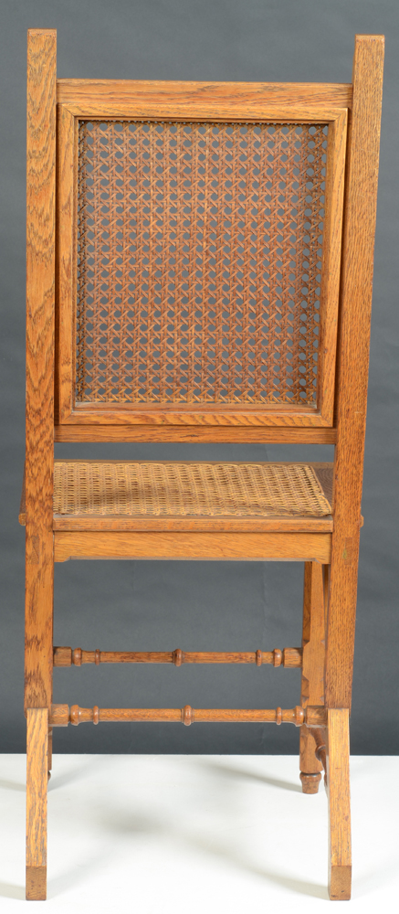 Matthias Zens — Back of the chair in Gothic revival style