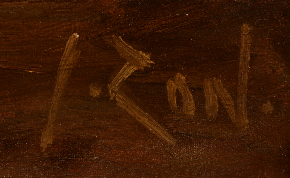 Jacques Zon — Signature of the artist, bottom right