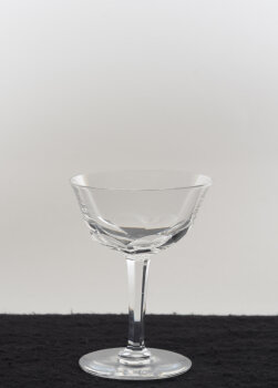 Val Saint-Lambert Bedford cut crystal liquor coupe