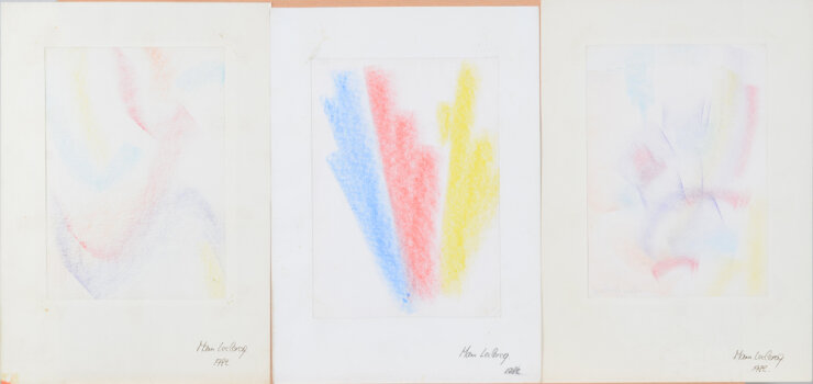 Manu Leclercq a collection of abstract drawings 1982