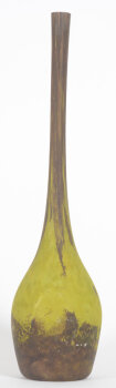 Daum Nancy 'Jade' berleuse vase