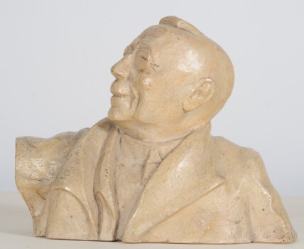 Jozef Cantré small bust of Edward Anseele, 1938