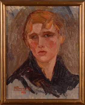 Hélène Bojovitch-De Schaeck portrait of a girl 1926