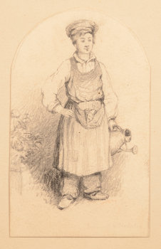 Ferdinand De Braekeleer the gardener