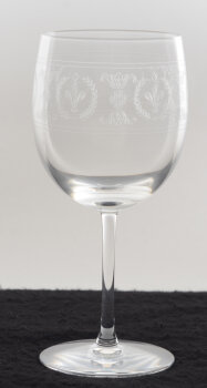 Val Saint-Lambert Laeken 1903 wine glass