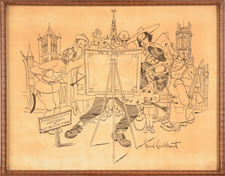 Paul Eeckhout Made in England drawing