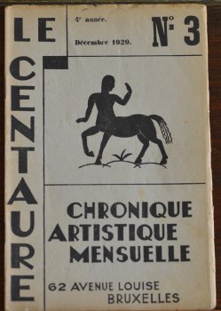 Le Centaure Decembre 1929