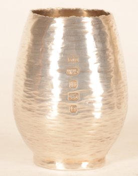Philippa Jane Merriman small sterling vase 2007