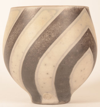 Potter TA striped vase