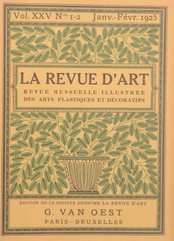 La Revue d'Art 1925