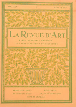 La Revue d'Art 1928