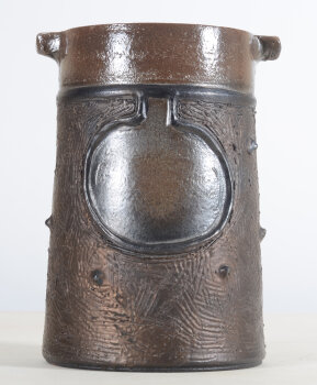 Perignem (Beernem, Belgium) a large reduction glazed vase