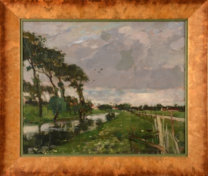 Fernand Toussaint flemish landscape