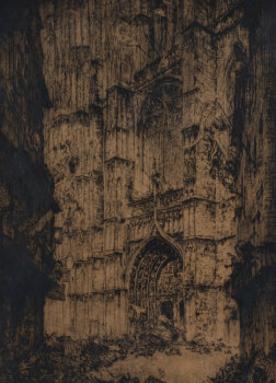 Jules De Bruycker la Cathédrale d'Anvers