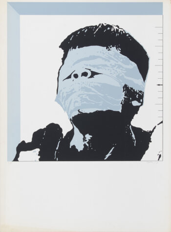 Balder a anti-war screenprint 1970