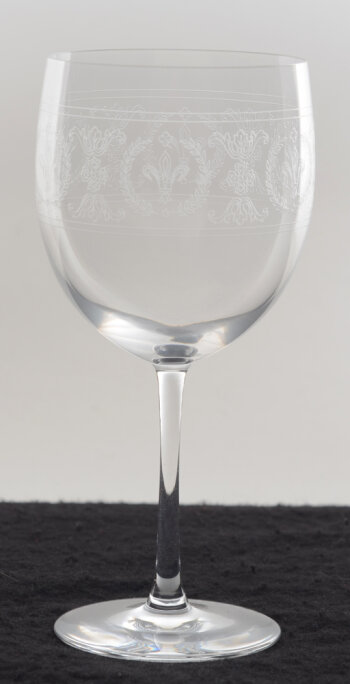 Val Saint-Lambert Laeken wine glass
