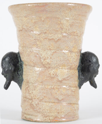 Ernest Patris Vase aux Chinois, probably 1960's