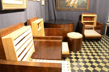 Jules Boulez an important modernist furniture ensemble 1930's