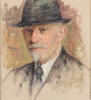 Prosper Böss self portrait, probably 1930's