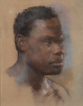 Louis Dubar Portrait of a man