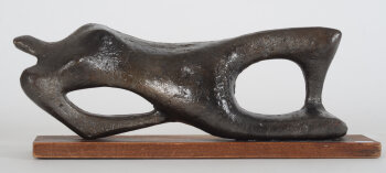 Marc De Bruyn, Femina, a cast iron statuette, ca. 1970
