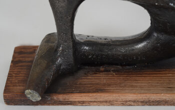 Marc De Bruyn, Femina, a cast iron statuette, ca. 1970