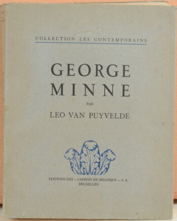 George Minne book by Leo Van Puyvelde 1930