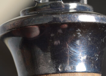 the lucky jockey stopper, sterling silver and cork