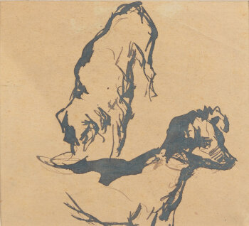 Maurice Dupuis Study of a Dog
