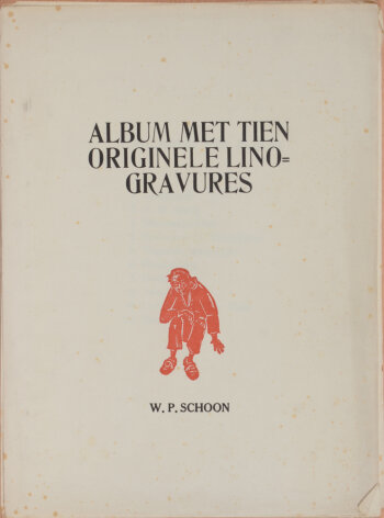 Willy P. Schoon Album met tien originele linogravures
