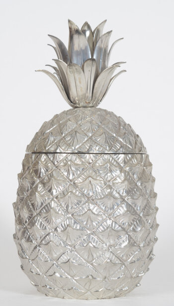 Mauro Manetti (design), a pineapple ice bucket, 2nd half of the XXth century