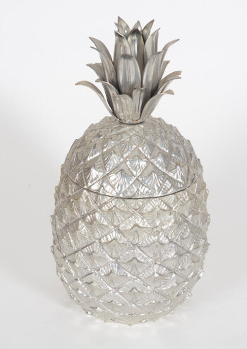 Mauro Manetti (design), a pineapple ice bucket, 2nd half of the XXth century