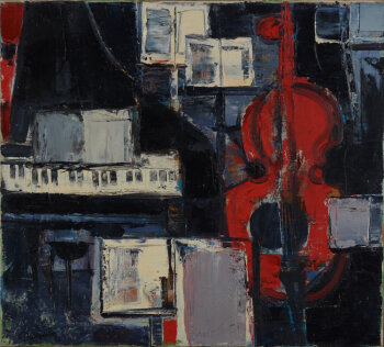 Toon (Antoon) Bogaert Jazzy interior 1962